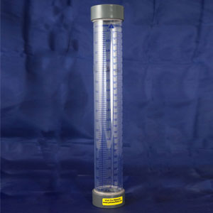 PVC calibration cylinder