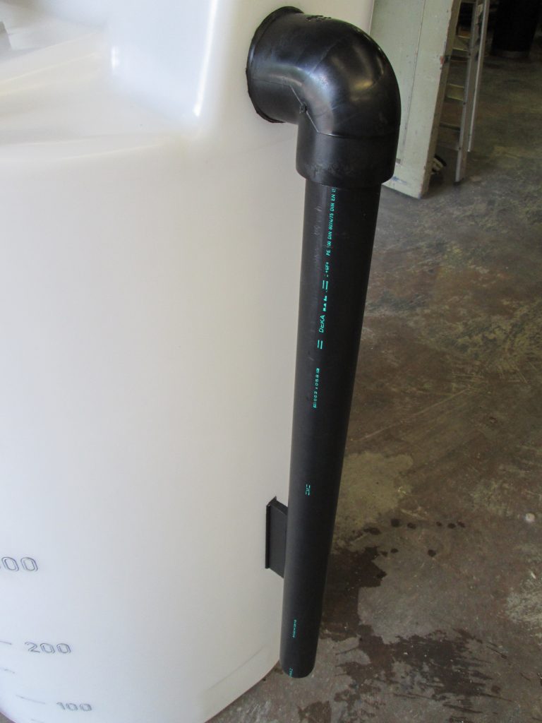 Chemical Dosing Tank Overflow Pipe Chemical Support Systems